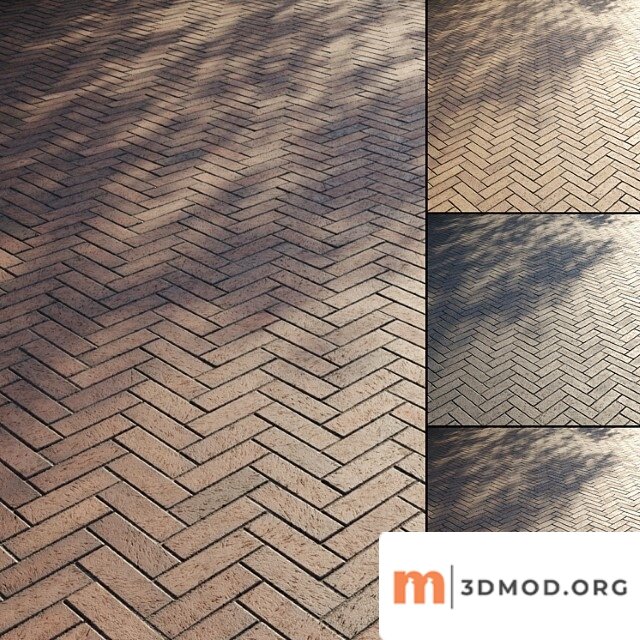 Brick Paving Slabs Type 3