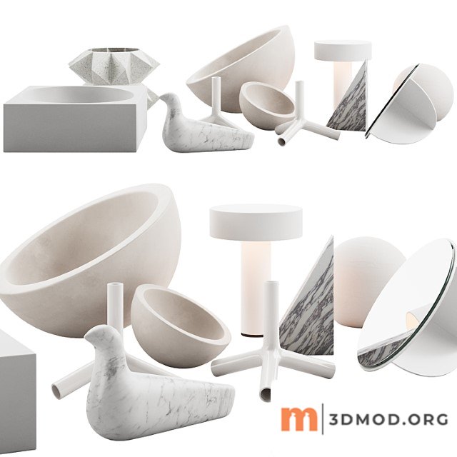 022 white decorative pack (part №2)