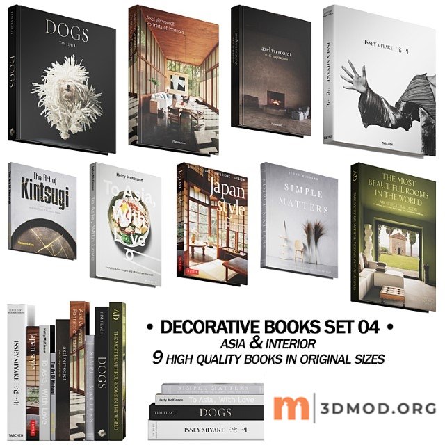 037 Decorative set 04 asia & interior 00