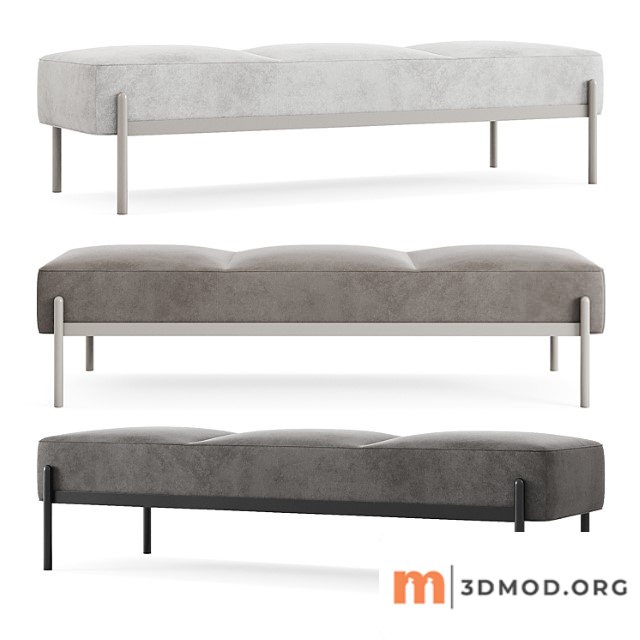 47deg 3deg Etel Bench By Archipelago