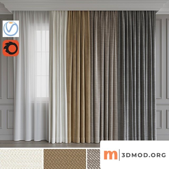 A set of curtains 13