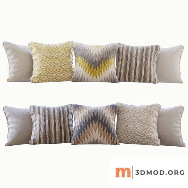 A set of pillows romo 03