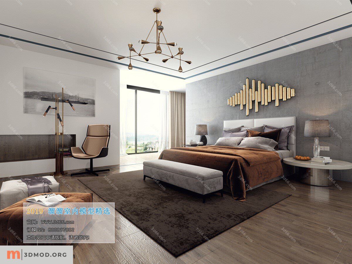 A002-Modern style-Hotel suite-2019